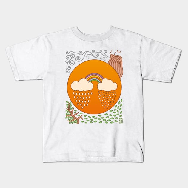 Weatherman Kids T-Shirt by WEARBEARD